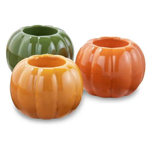 Pumpkin Taper/Tealight Holder assorted
