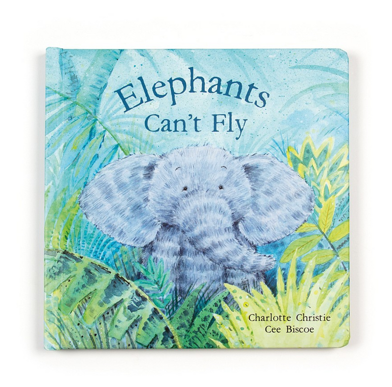 Jellycat Elephants Can't Fly Book