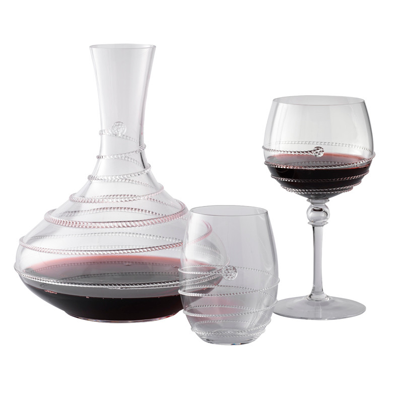 Juliska Amalia Wine Decanter Clear 10" H (5543)