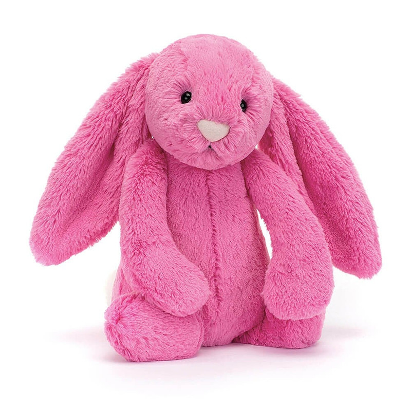 Jellycat Bashful Bunny Medium - Hot Pink (12")