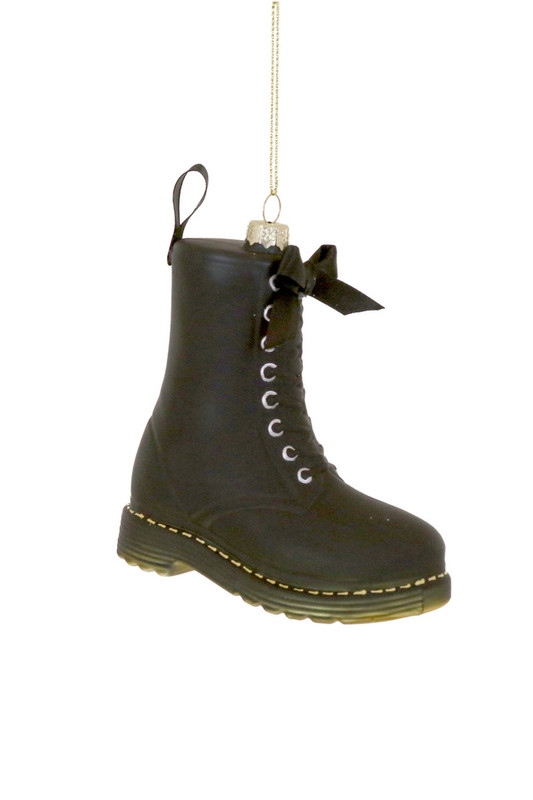 CF Black Boot Ornament