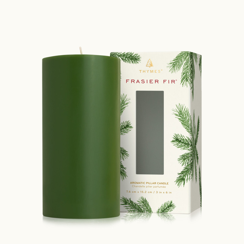 Frasier Fir Pillar Candle 3 x6