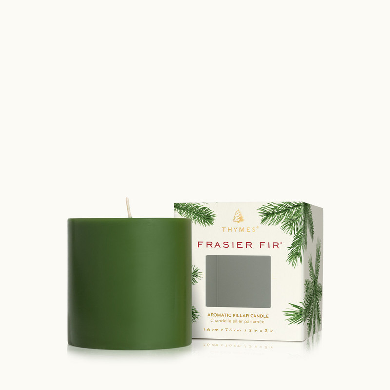 Frasier Fir Pillar Candle 3 x 3