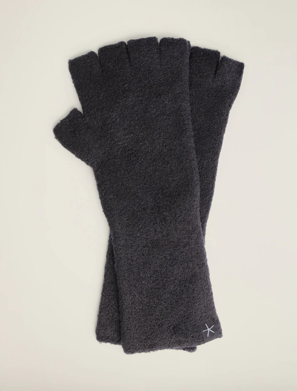 Barefoot Dreams CCL Fingerless Gloves BLACK