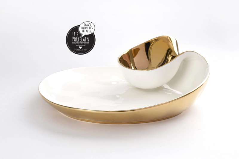 Pampa Bay Gold Portofino Chip & Dip Pampa Bay Gold Portofino Chip & Dip