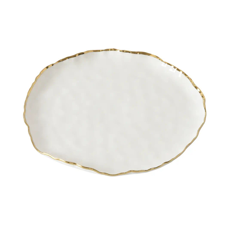 Pampa Bay Gold Portofino Round Platter