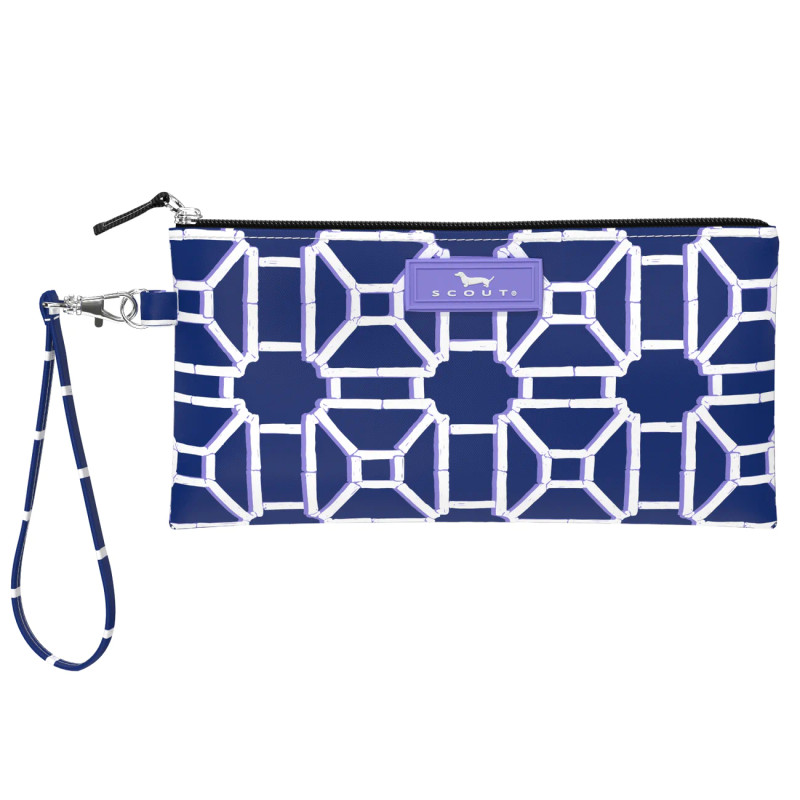 Scout Kate Wristlet in Lattice Knight Pattern - SS24