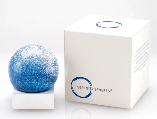 CoolSnowGlobes SERENITY Sphere BLUE