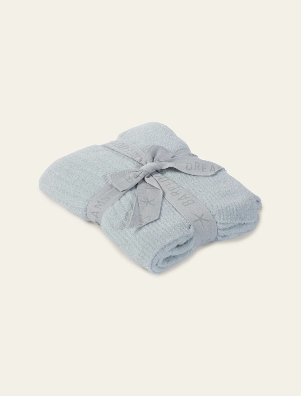 Barefoot Dreams CCL Lite Baby Blanket BLUE
