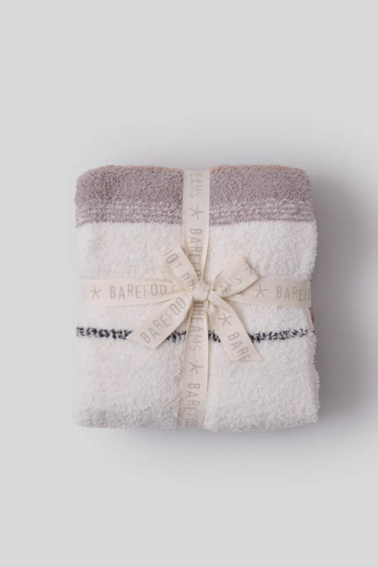Barefoot Dreams CC Ombre Sarape Throw 54 x 72 - SABLE mlti