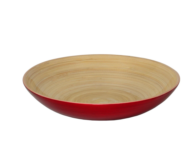 Bamboo FRUIT Bowl RED