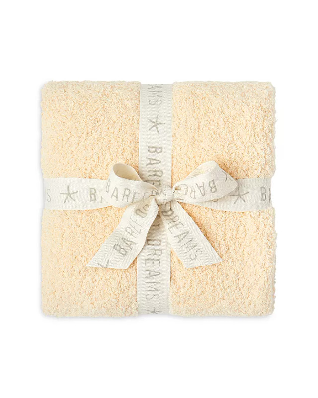 Barefoot Dreams Cozychic Stroller Blanket DAFFODIL