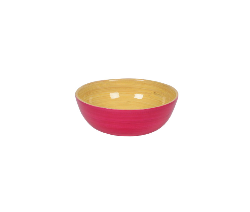 Bamboo SIDE Bowl FUSCHIA
