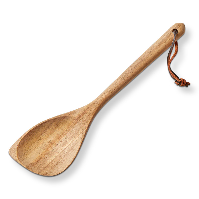 Acacia Wood Angled Spoon