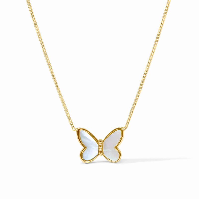 Julie Vos PAPILLON Delicate Necklace - MOP