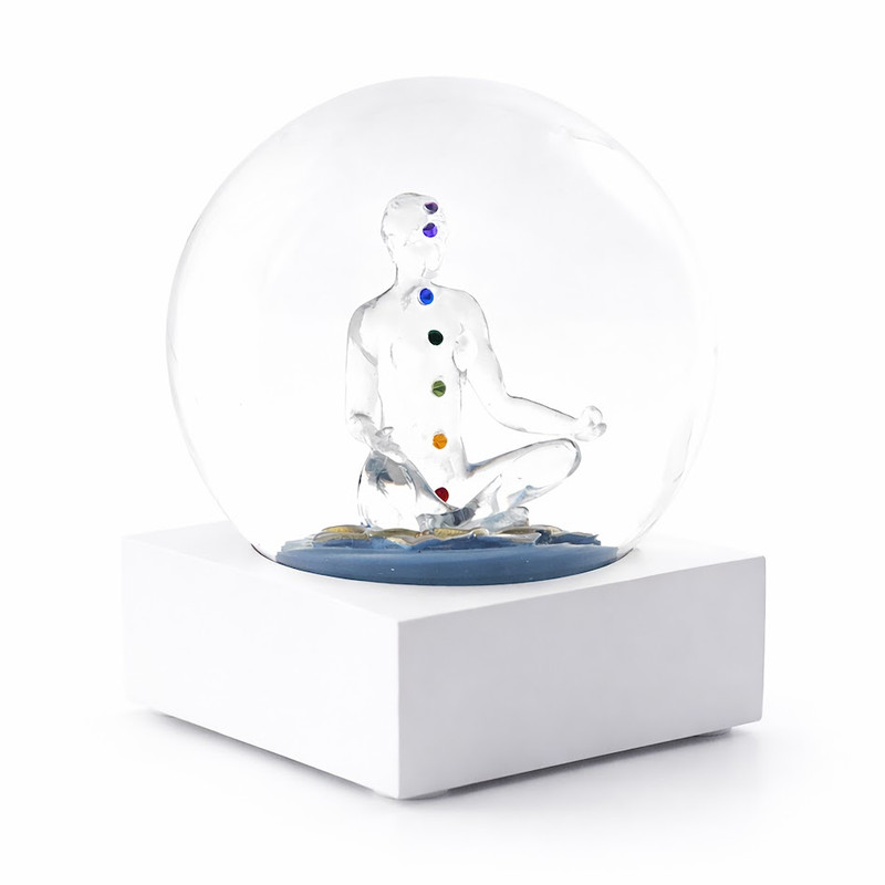 CoolSnowGlobes YOGA Snow Globe