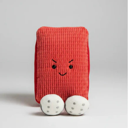 Jellycat Amuseables Sports Warni Yellow Card