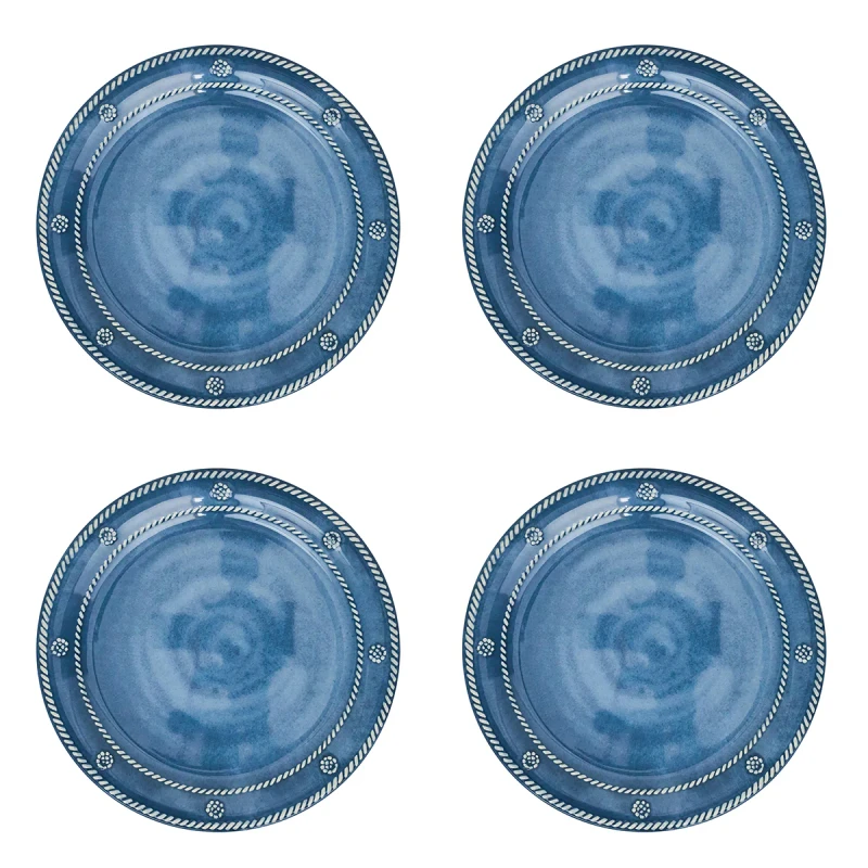 Juliska Melamine B & T Dessert/Salad Plates S/4 - OCEAN
