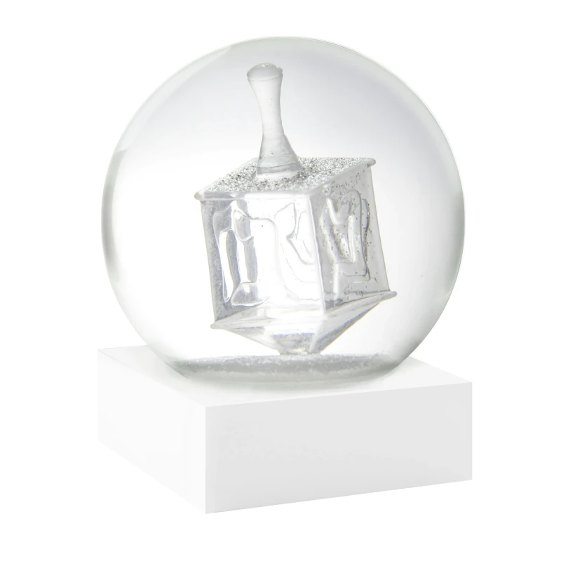 CoolSnowGlobes CRYSTAL DREIDEL Snow Globe