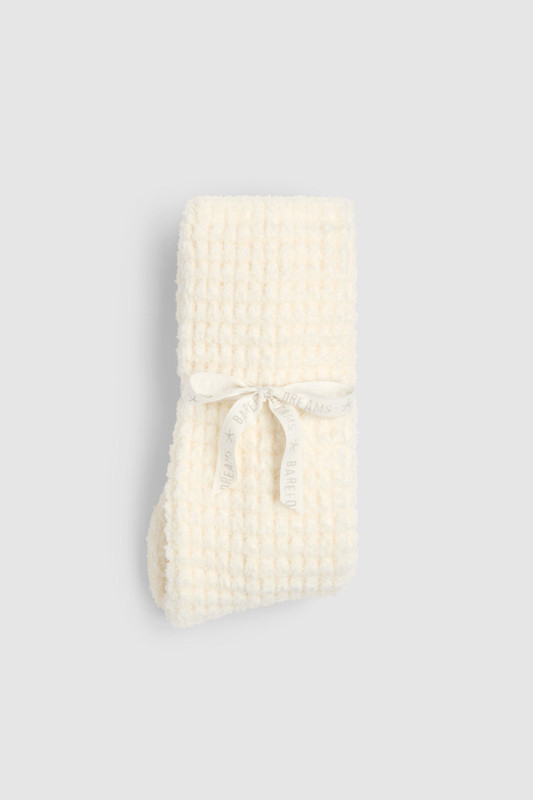 Barefoot Dreams CC Waffle Socks - PEARL