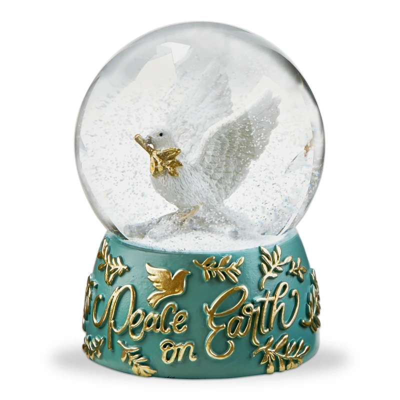 Peace on Earth Snow Globe