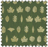 Lakeside Retreat - Leaves - GREEN/GOLD