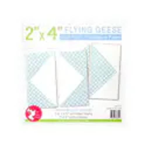 Flying Geese Quilt Block Foundation Paper - 2" x 4"