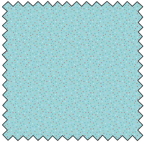Country Confetti - BLUE LAGOON LIGHT TEAL