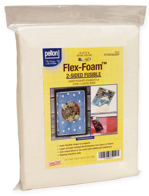 Flex-Foam - 2 SIDED FUSIBLE - 20" x 60"