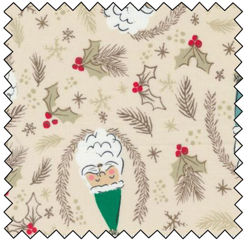 Cozy Wonderland -  Jolly St Nick - NATURAL