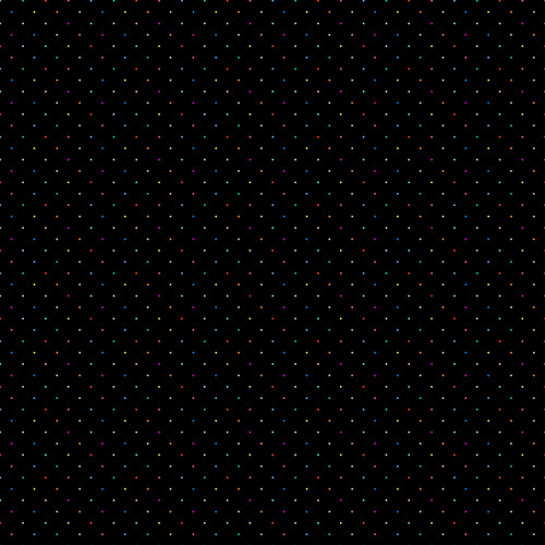 DUSK - Ditsy Dot - BLACK MULTI