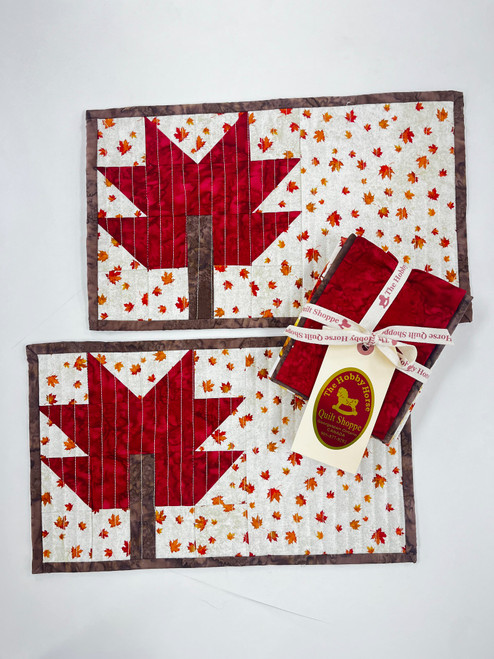 Pressed Leaf Snack Mat Kit
