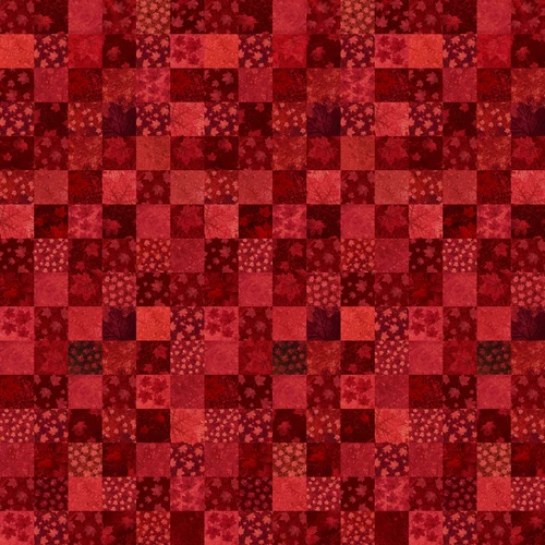 Stonehenge Oh Canada 14 - Leaf Blender - Red Multi