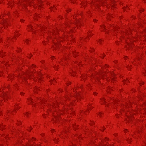 Stonehenge Oh Canada 14 - Small Tonal Leaf - Light Red