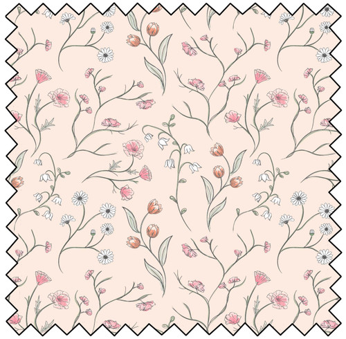 Wild Flowers - Flower Trails - PINK