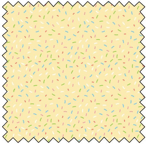 Sundaes by the Sea - Sprinkles - YELLOW