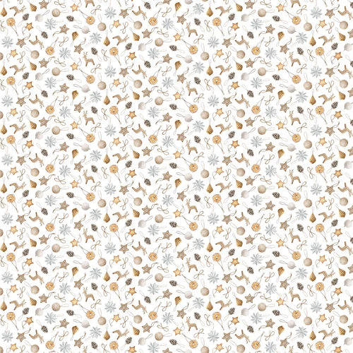 Snowbound - Ornaments - WHITE