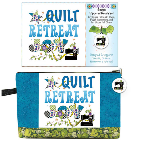 Zippered Pouch Kit - QUILT RETREAT
