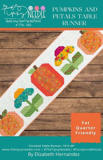 Pumpkin and Petals Table Runner Pattern