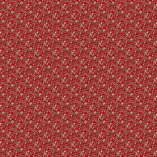 Home for Christmas - Mistletoe - Red Multi