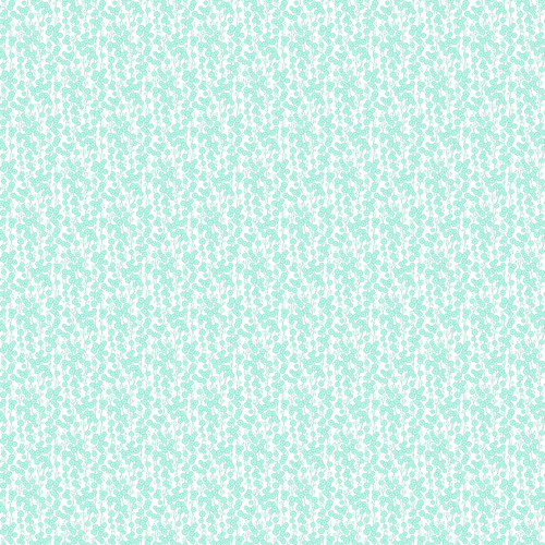 QUILTING IN BLOOM - Daisy Chain - Light Turquoise