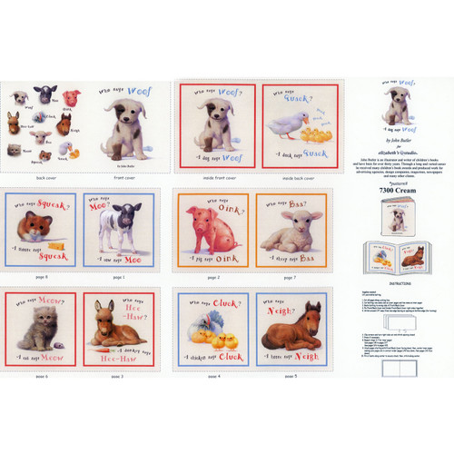 Who Says Woof Book Panel