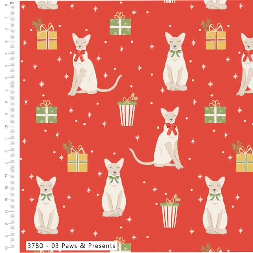 Festive Felines - Paws & Presents