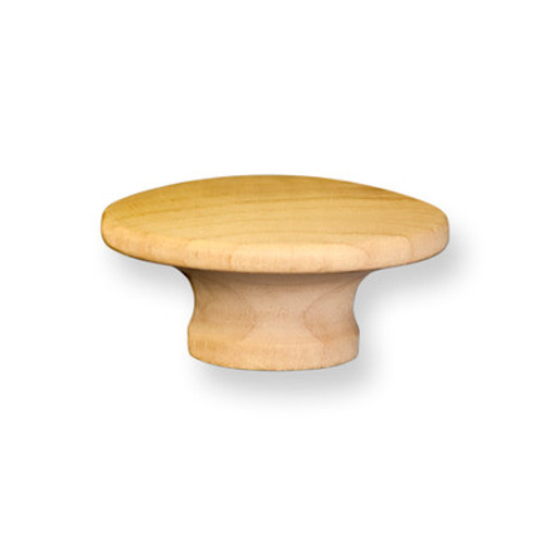 1-1/2" Mushroom Knob, w/ Insert