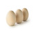 3-1/4" Wooden Small Goose Egg