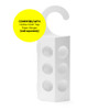 Clothes moth traps paper hanger for refill pads