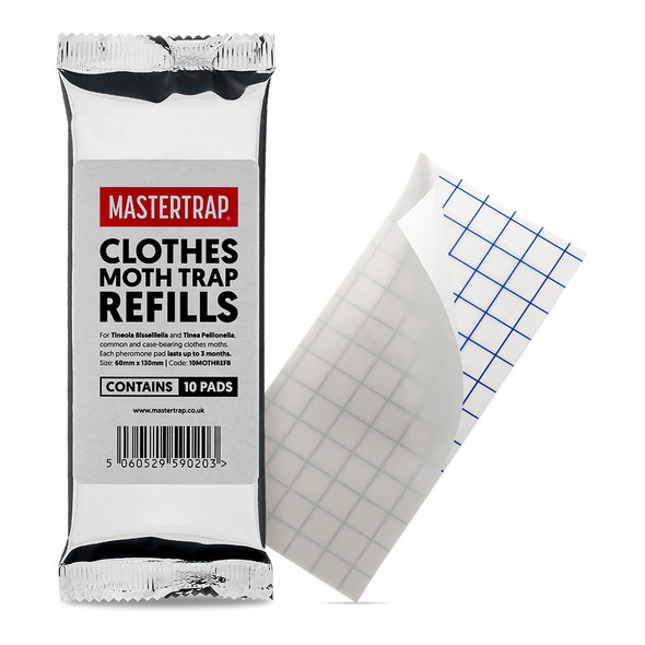 Clothes moth trap refills 10 pack pheromone pads