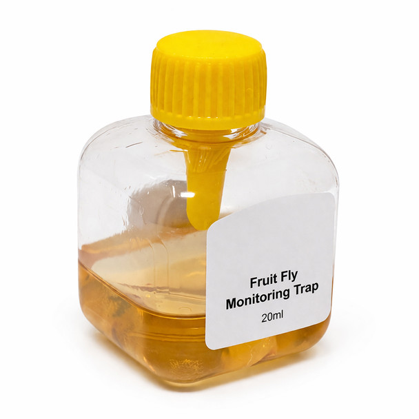 Mastertrap Pre-Baited Fruit Fly Monitoring Trap 15 Pack