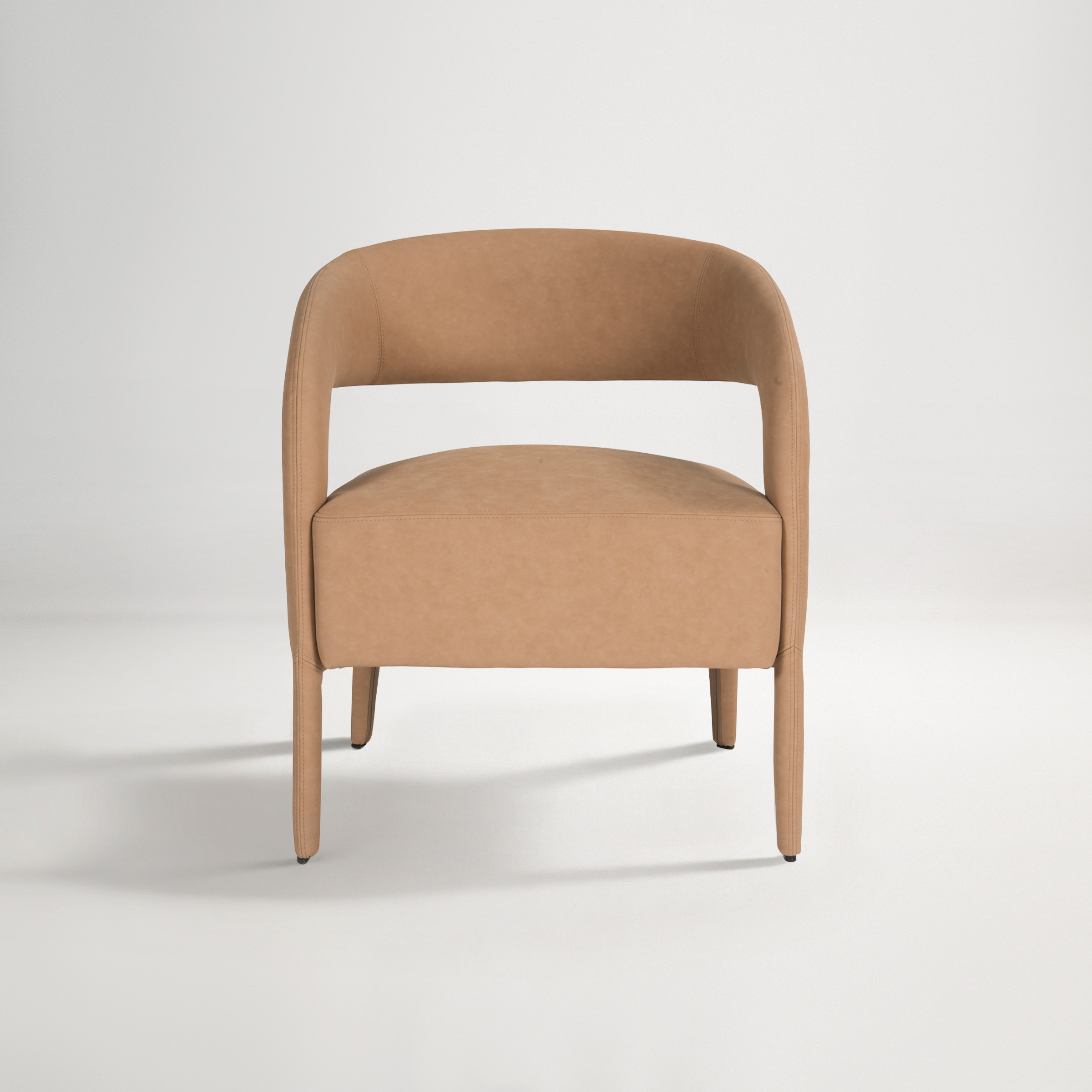 Helena Accent Chair  -  Tan