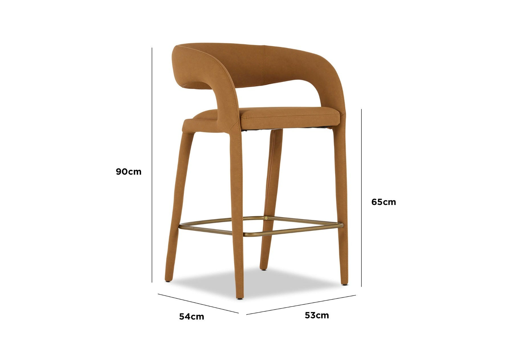 a wooden chair with a white background